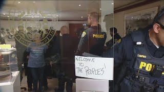Protesters barricaded in San Diego Mayor's office, demanding action on immigration policy