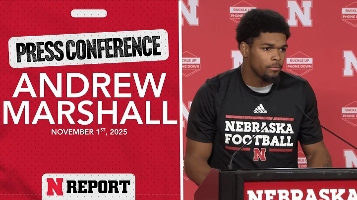 Nebraska DB Andrew Marshall | USC Post-Game Press Conference (11/1/25)