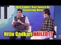 Nitin Gadkari Best Speech On Conserving Water | #MissionPaani | Amitabh Bachchan