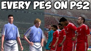 Every Pro Evolution Soccer Game on PS2 – Full Series Retrospective