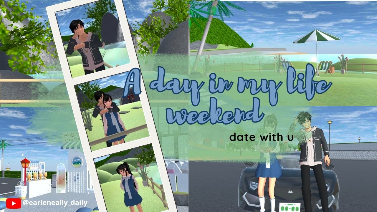 A day in my life weekend ᯓ★  ᥬᩤ Sakura School Simulator 