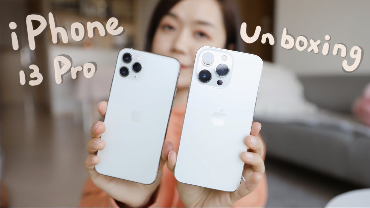 iPhone 13 Pro unboxing | 银色silver 256GB | 不专业的开箱试用