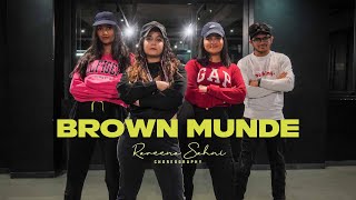 Brown Munde | AP Dhillon | Dance Cover | Raveena Sahni Choreography