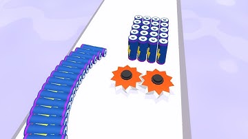 MAX LEVEL in Battery Run 3D - Gameplay Android,ios (Levels 41-42)