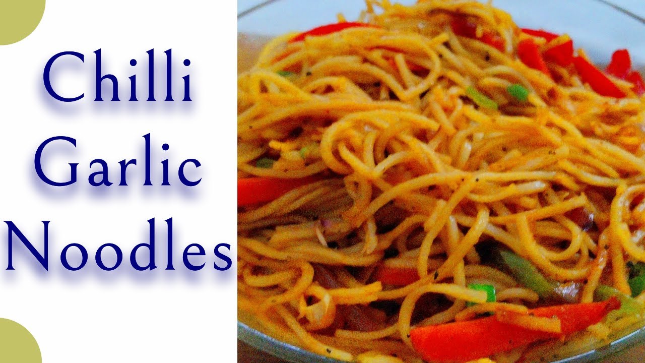 Chilli Garlic Noodles//Hakka Noodles recipes//Nature's Veg Recipes