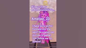 Follow me on Roblox to join me in games 🥳❤️#roblox #dresstoimpress #subscribe #gaming #follow #edit