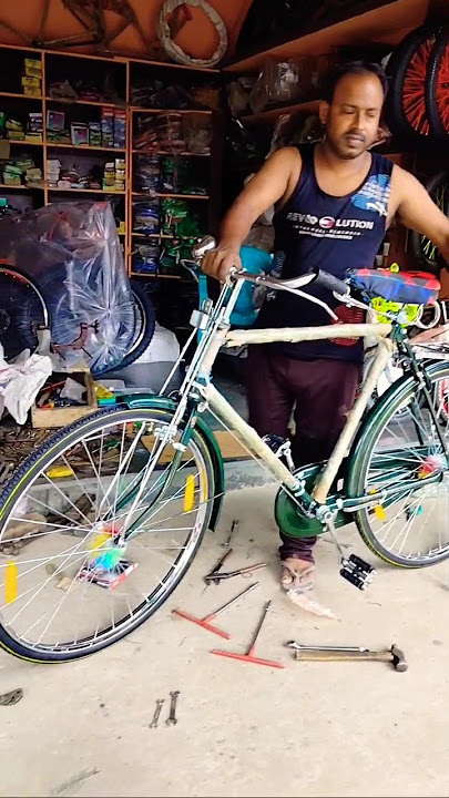 24 inch hero royal gold bicycle #cycle #viral #shorts