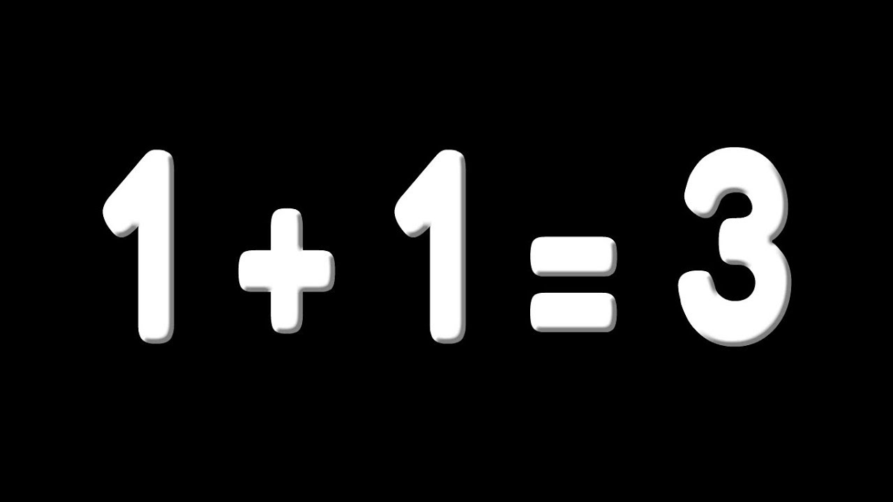 19 45 1 1 1. Картинка 1+1=3. Акция 1+1. 1+ 1 = 0. Доказать что 1+1 = 3.