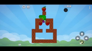 Apple Worm Levels 49-52 | Tricky Puzzle Walkthrough (Android)