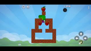 Apple Worm Levels 49-52 | Tricky Puzzle Walkthrough (Android)