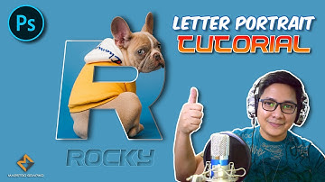 Adobe Photoshop How to Make Letter Portrait