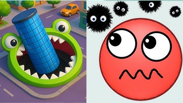 Hide Ball vs Hole.io - MAX LEVEL Gameplay Walkthrough (Android,iOS)  NEW UPDATE