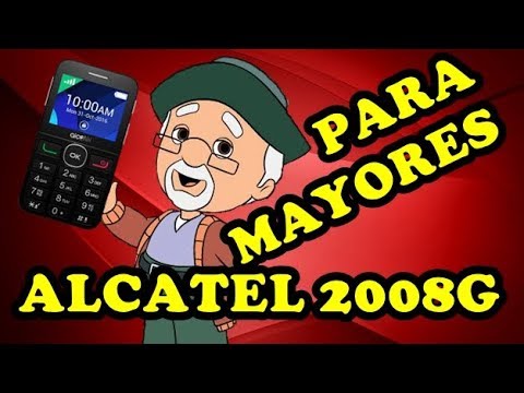 Alcatel 2020X Teléfono para Personas Mayores Plata Libre