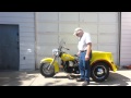 1966 Harley - Davidson Servi-car start up