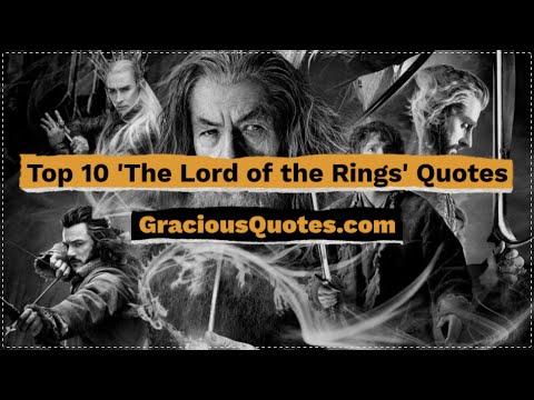 The Lord of the Rings: The Fellowship of the Ring Quotes - MagicalQuote