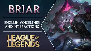 BRIAR - Interactions in LoL