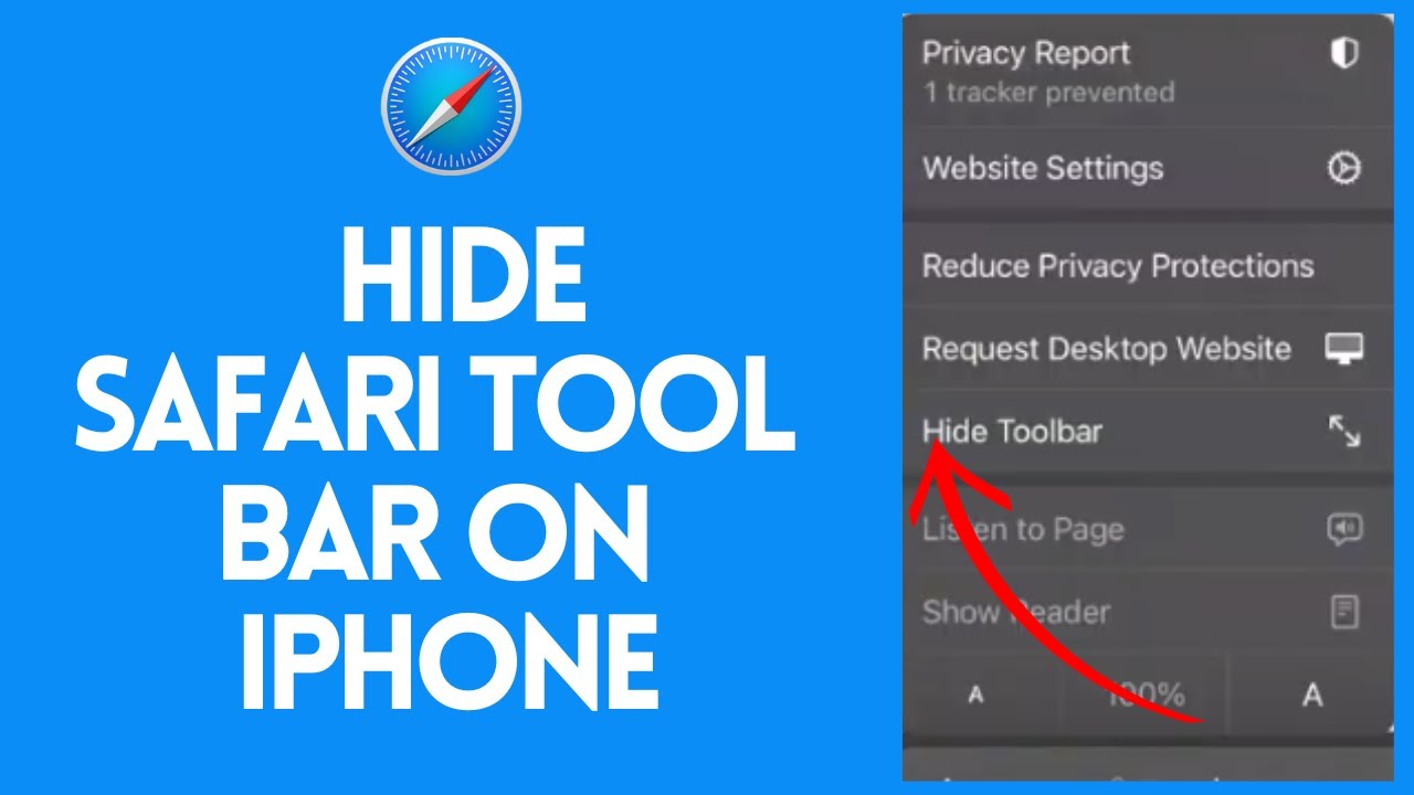 How To Hide Safari Toolbar On IPhone 2024 Safari Toolbar Hide On