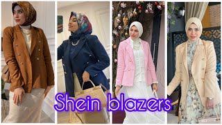 افخم اربعة بليزر من شي ان😱 لن تصدقي الجوده shein blazers