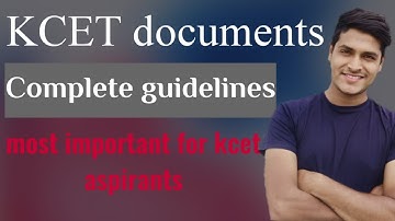 kcet  admission counciling || Documents  upload guidelines for kcet aspirants