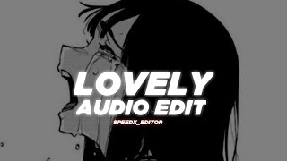 Lovely - Billie Eilish, Khalid Slowed Audio Edit