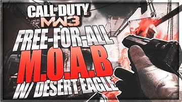 MW3: DESERT EAGLE FREE-FOR-ALL MOAB! ON SEATOWN! - COMMENTATOR RC UPDATE! (MW3 PISTOL ONLY FFA MOAB)