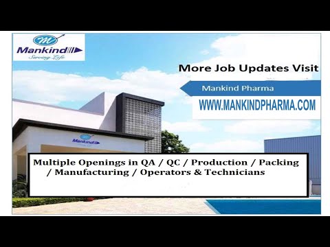 Job in mankind pharma 2021 jan. #Mankind #Pharma