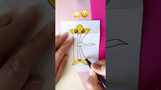 Surprise Gift Idea⭐️😀 #shorts #diy #papercraft #star #beekeenkidsart #art #emojis #surprise #gift