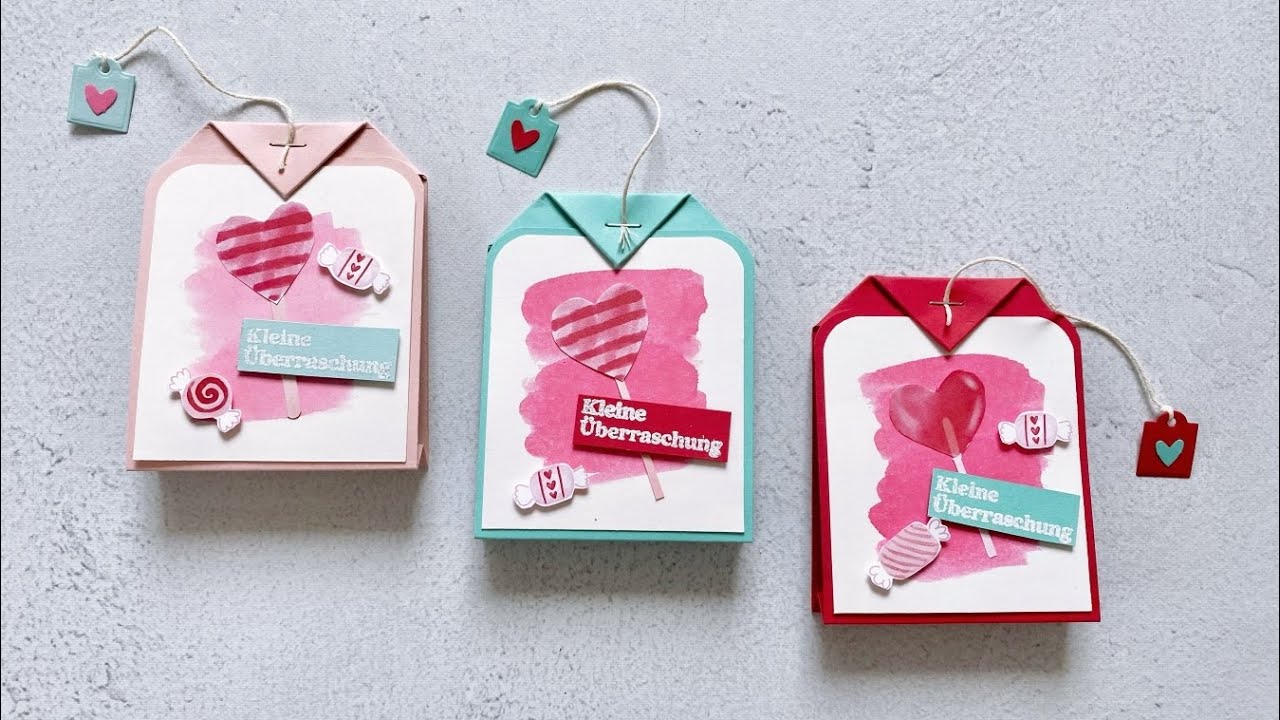 Tutorial Teebeutel-Verpackung