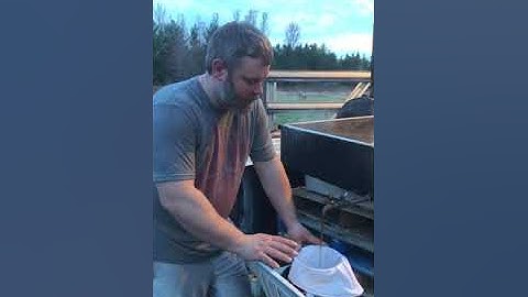 Maple Syrup Making: How we filter our maple syrup