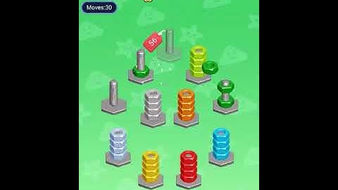 Nut Sort Puzzle Level 1081 - 1090 Walkthrough