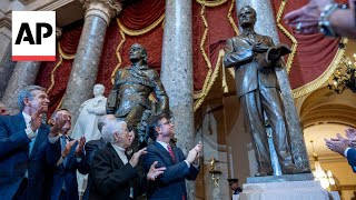 Rev. Billy Graham Statue Unveiled At Us Capitol