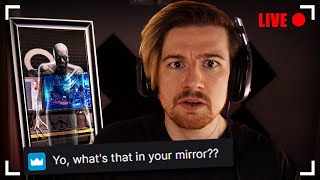 Never Livestream With A Mirror Behind You