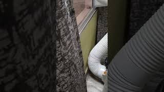 portable AC installation|  #shorts #shortvideo #shortvideoyoutube