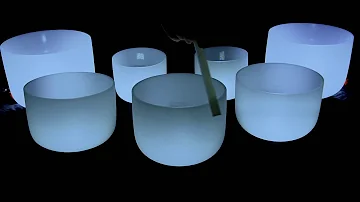 Quartz Tibetan Singing Bowls (432 Hz) ☯️ Remove ALL Negative Energy