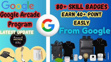 70+ Easy Skill Badges Easy to Hard Google Cloud Arcade By Techin panchal Gain 35+ Points ...........