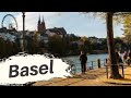 🇨🇭 Walking Basel Switzerland before Corona - COVID-19 | Original Sounds |  No Cuts | ASMR