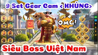 ?Siêu Boss Việt Nam/9 Set Gear Cam  KHỦNG Không có KvK Cái KD seed A mà như KD chết :))))