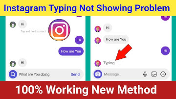 Instagram Typing Not Showing Problem।How to Fix Instagram Typing Not Showing Problem New Update 2023