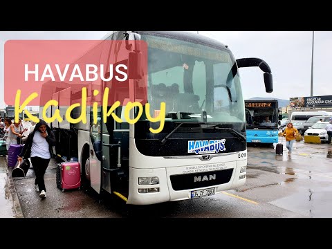 HAVABUS Sabiha Gökçen Airport Bus to Kadiköy  🇹🇷  Istanbul TURKEY