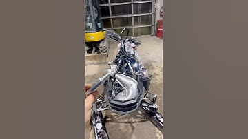 Changing plugs on a summit 850 #skidoo #brp #sparkplug #mechanic #2020 #maintenance #sleds #shorts