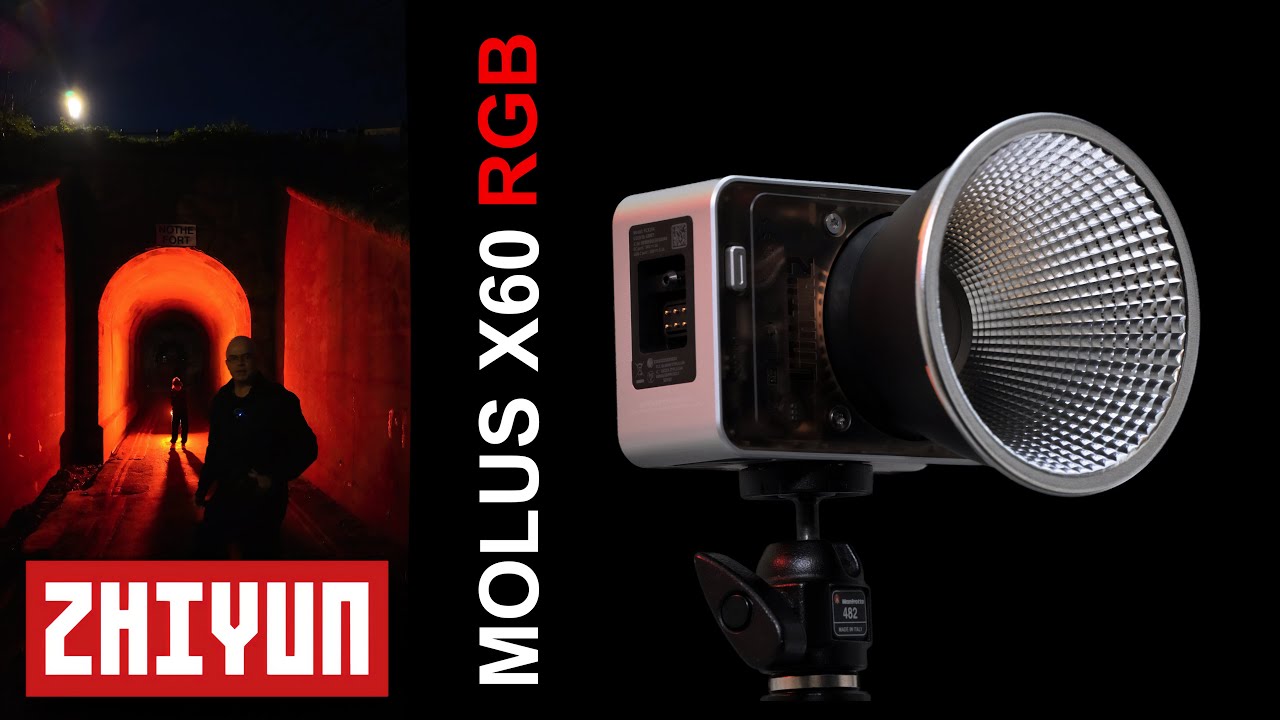Zhiyun Molus X60 RGB COB Light Review - YouTube