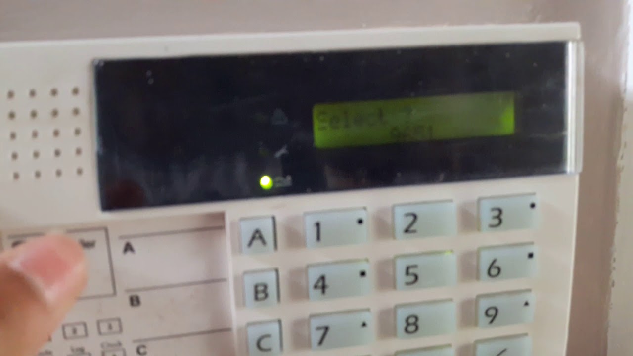 My scantronic 9651 alarm YouTube