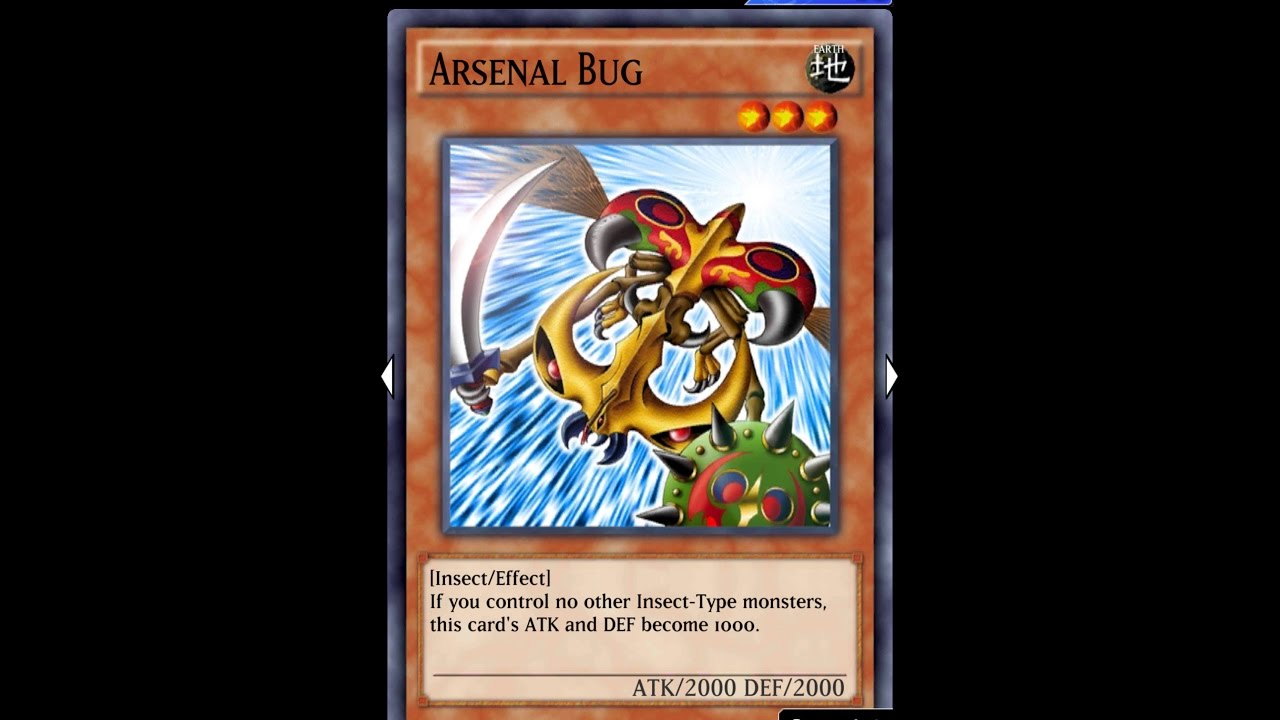 Arsenal Bug Yugioh Duel Links - Arsenal Bug - YouTube