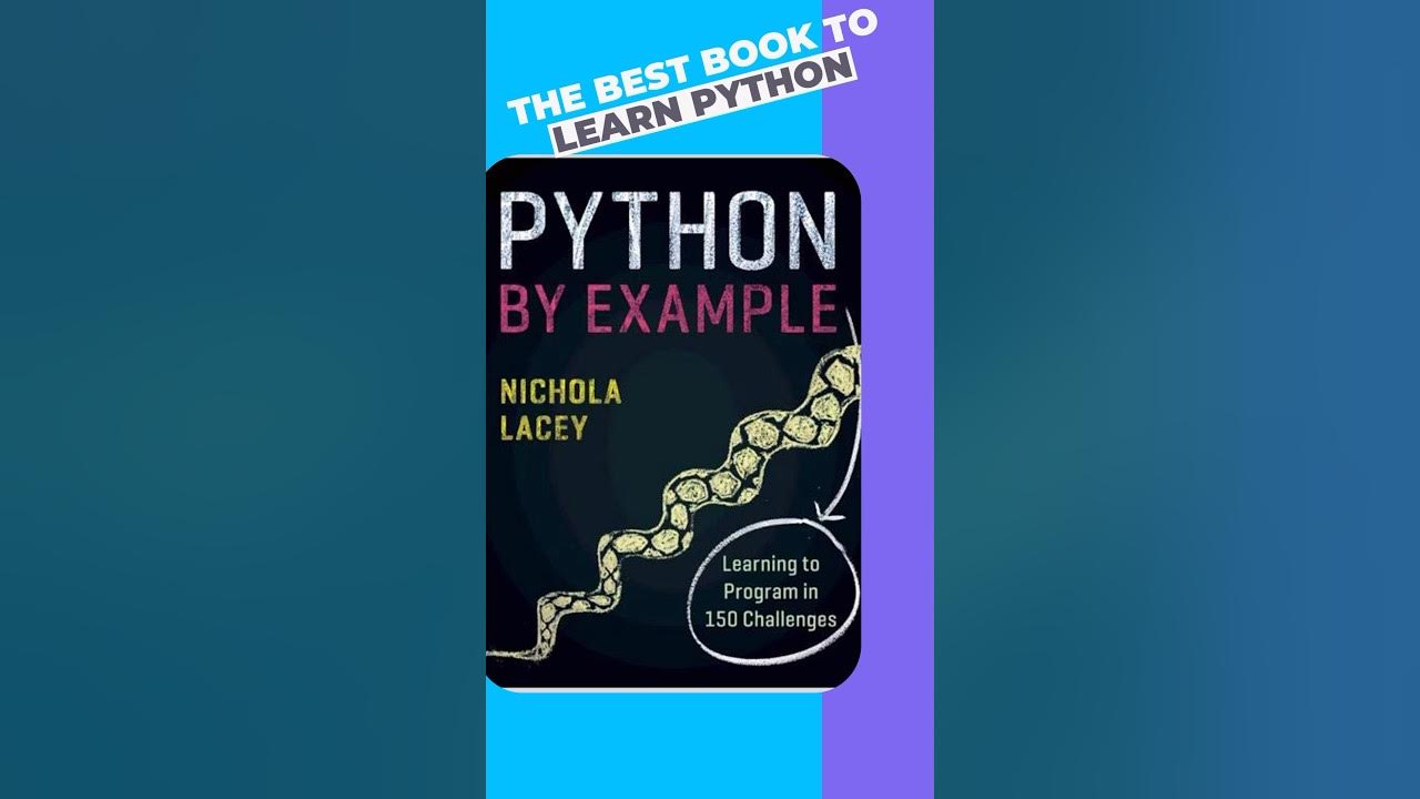 Python 🐍 By Example: The Best Book to Learn Python 👍🎯 #shorts #python # ...