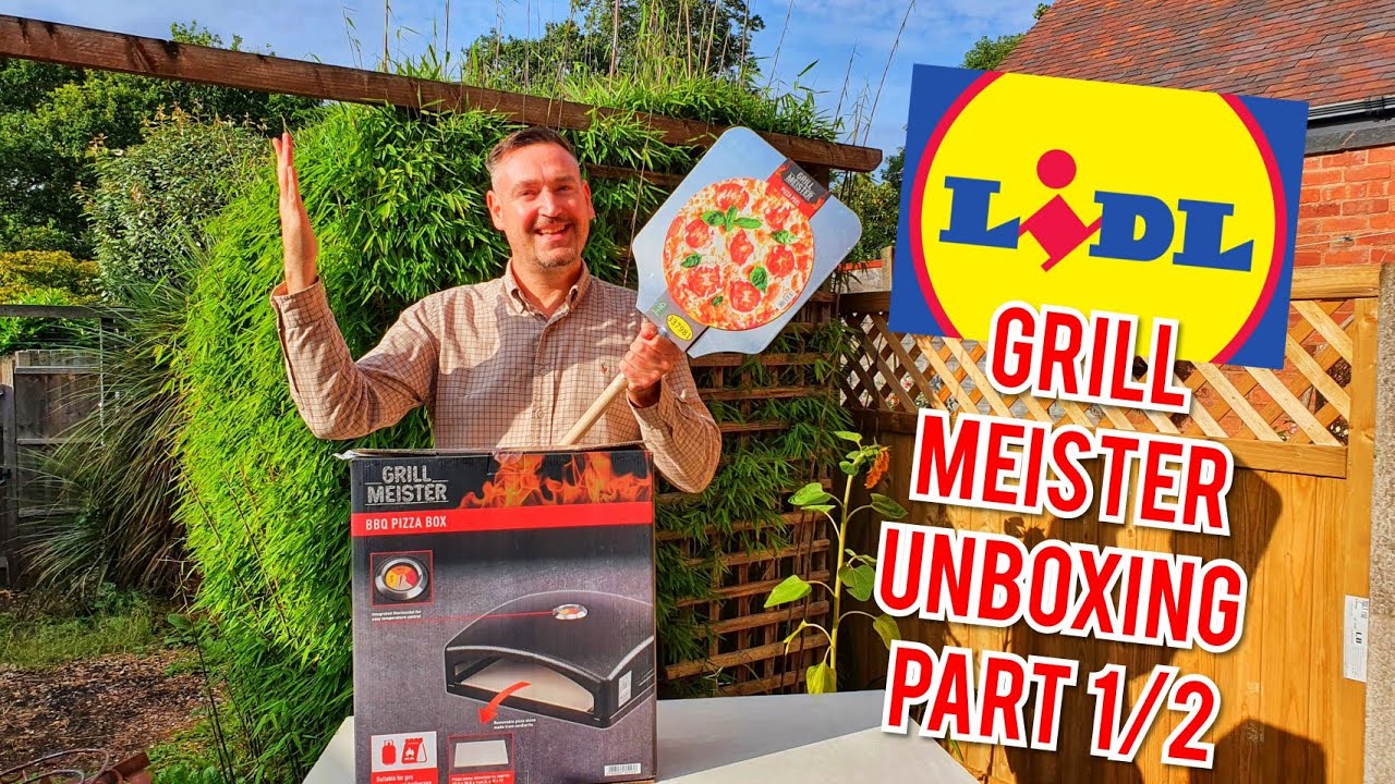 Unboxing the Lidl Grill Meister BBQ Top Pizza Oven, Part 1/2 - Steven Heap  - YouTube