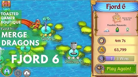 Merge Dragons Fjord 6 Walkthrough Narrated Gameplay