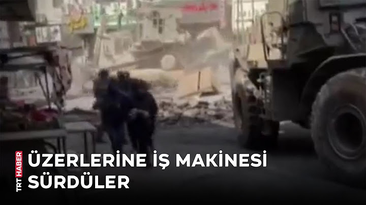 İşgalci İsrail güçleri Batı Şeria'da TRT muhabirine saldırdı