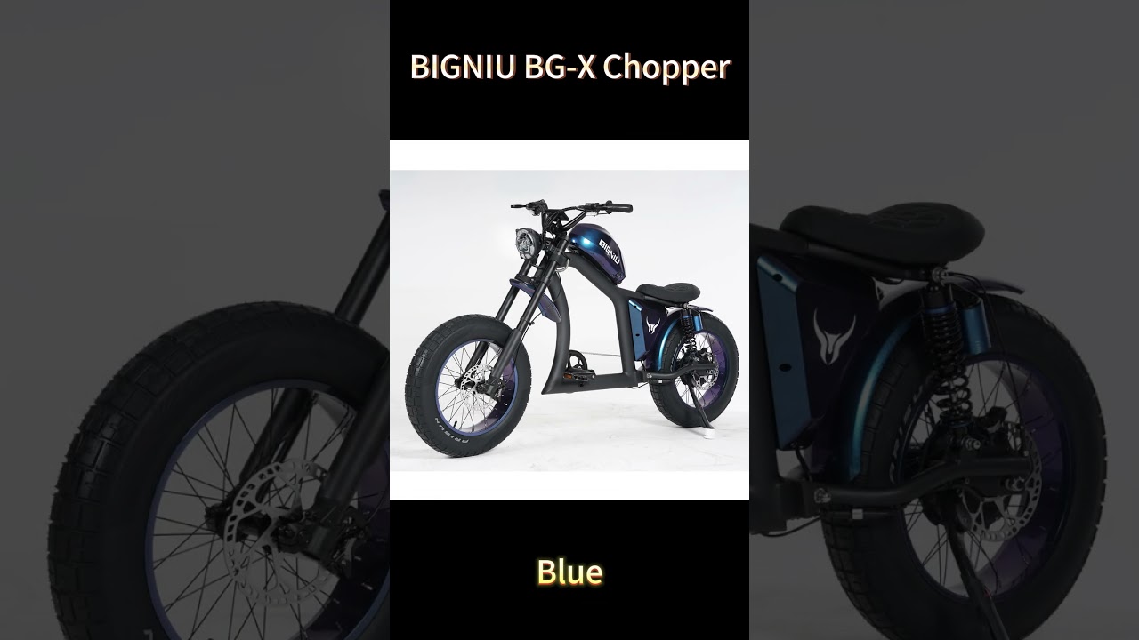 Which color impresses you? BIGNIU BG-X 