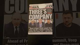 NY Post newspaper cover for August 11, 2025