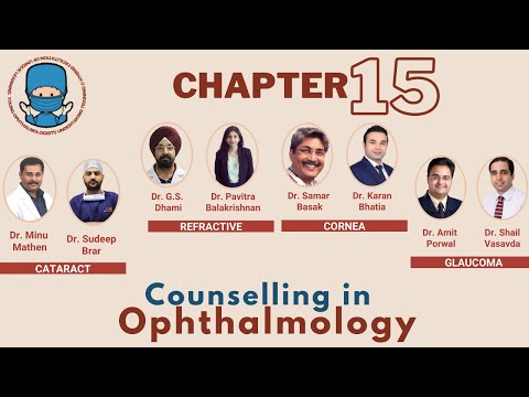 S01E15 - Counselling in Ophthalmology - Cataract | Refractive | Cornea | Glaucoma